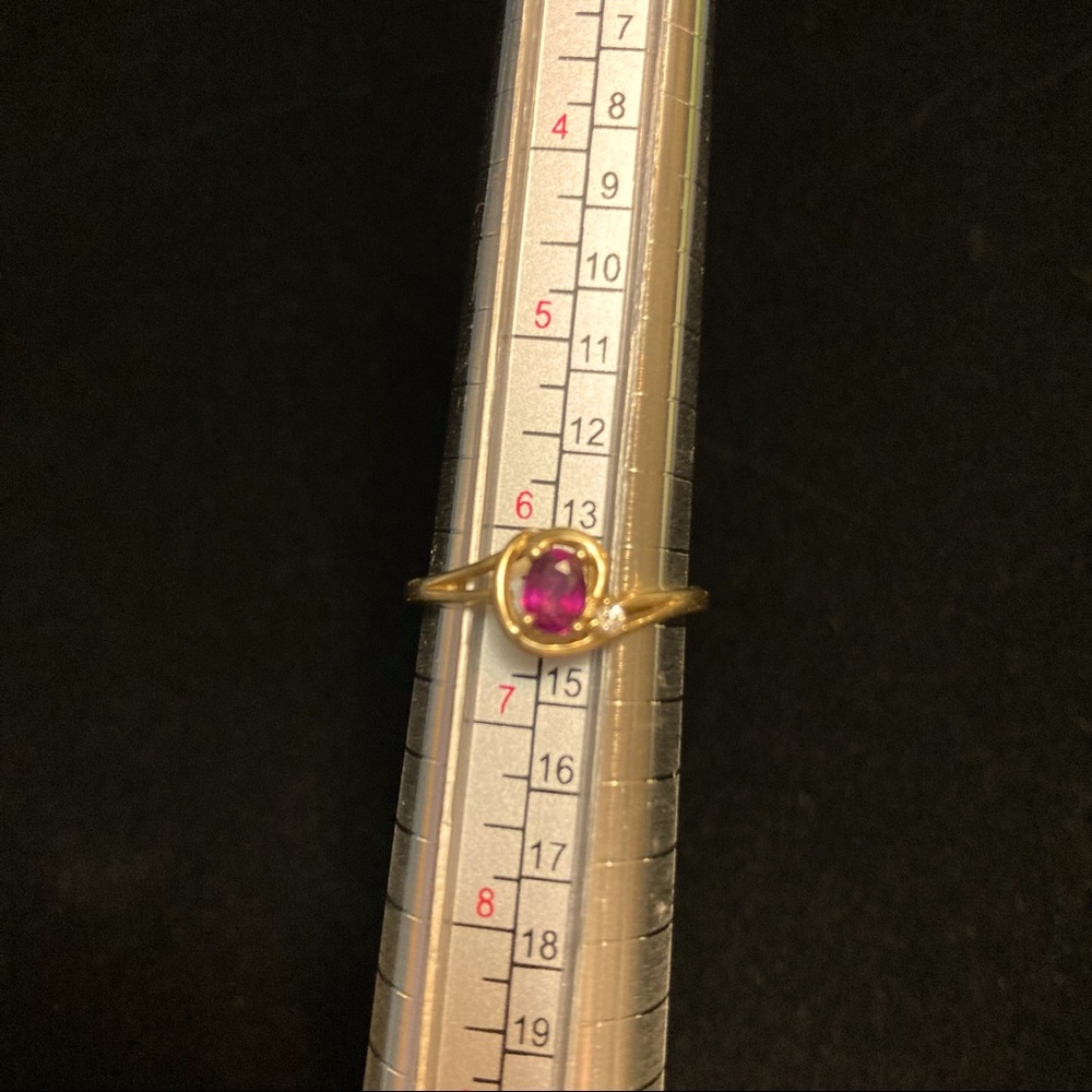 14k Ruby Ring - image 1